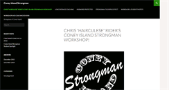 Desktop Screenshot of coneyislandstrongman.com